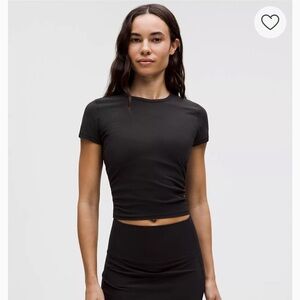 Lululemon All It Takes Ribbed Nulu T-Shirt sz 2